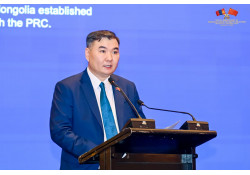 МОНГОЛ УЛС, БНХАУ-ЫН ХООРОНД ДИПЛОМАТ ХАРИЛЦАА ТОГТООСНЫ 76 ЖИЛИЙН ОЙГ ШАНХАЙ ХОТНОО ЁСЛОЛ ТӨГӨЛДӨР ТЭМДЭГЛЭН ӨНГӨРҮҮЛЭВ