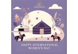 Олон улсын эмэгтэйчүүдийн эрхийг хамгаалах өдрийн мэндийг дэвшүүлье! Happy International Women's Day!祝大家三八妇女节快乐！