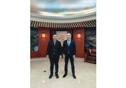 УЗБЕКИСТАН УЛСААС ШАНХАЙ ХОТОД СУУГАА ЕРӨНХИЙ КОНСУЛ ИСМАИЛОВ РУСТАМ САБИРЖАНОВИЧТОЙ ТАНИЛЦАХ УУЛЗАЛТ ХИЙВ