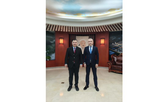 УЗБЕКИСТАН УЛСААС ШАНХАЙ ХОТОД СУУГАА ЕРӨНХИЙ КОНСУЛ ИСМАИЛОВ РУСТАМ САБИРЖАНОВИЧТОЙ ТАНИЛЦАХ УУЛЗАЛТ ХИЙВ