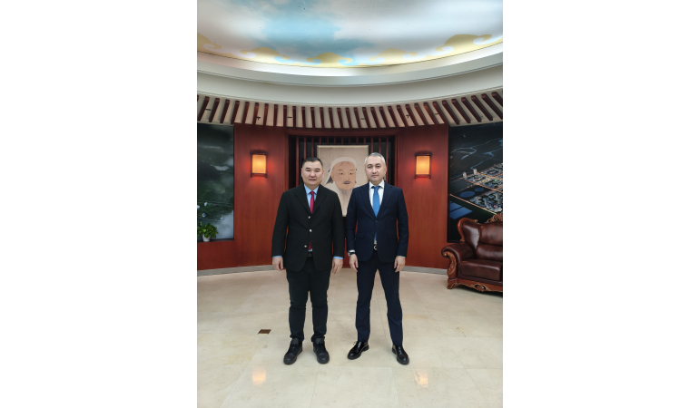 УЗБЕКИСТАН УЛСААС ШАНХАЙ ХОТОД СУУГАА ЕРӨНХИЙ КОНСУЛ ИСМАИЛОВ РУСТАМ САБИРЖАНОВИЧТОЙ ТАНИЛЦАХ УУЛЗАЛТ ХИЙВ